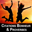 Citations sur bonheur Français