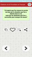 Vie des Citations et Proverbes Poster