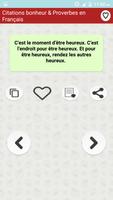 Citations de succès & Proverbes en Français captura de pantalla 2