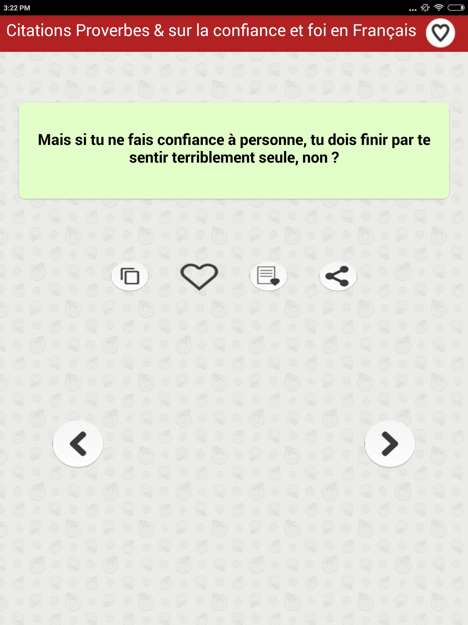 Confiance A Personne Citation