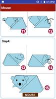 Paper art Origami Making steps: Medium Difficulty captura de pantalla 1