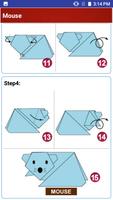 Paper art Origami Making steps: Medium Difficulty 스크린샷 1
