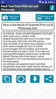 Photostat OCR App to Read Print out Photocopy Text captura de pantalla 2