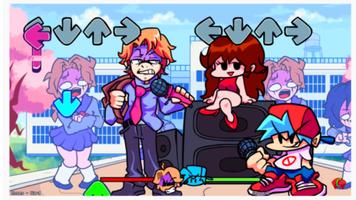 FNF Boyfriend Senpai mod screenshot 1