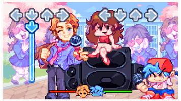 FNF Boyfriend Senpai mod screenshot 2