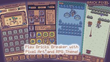 Bricks Breaker Pixel RPG ảnh chụp màn hình 1