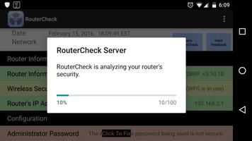 RouterCheck imagem de tela 1