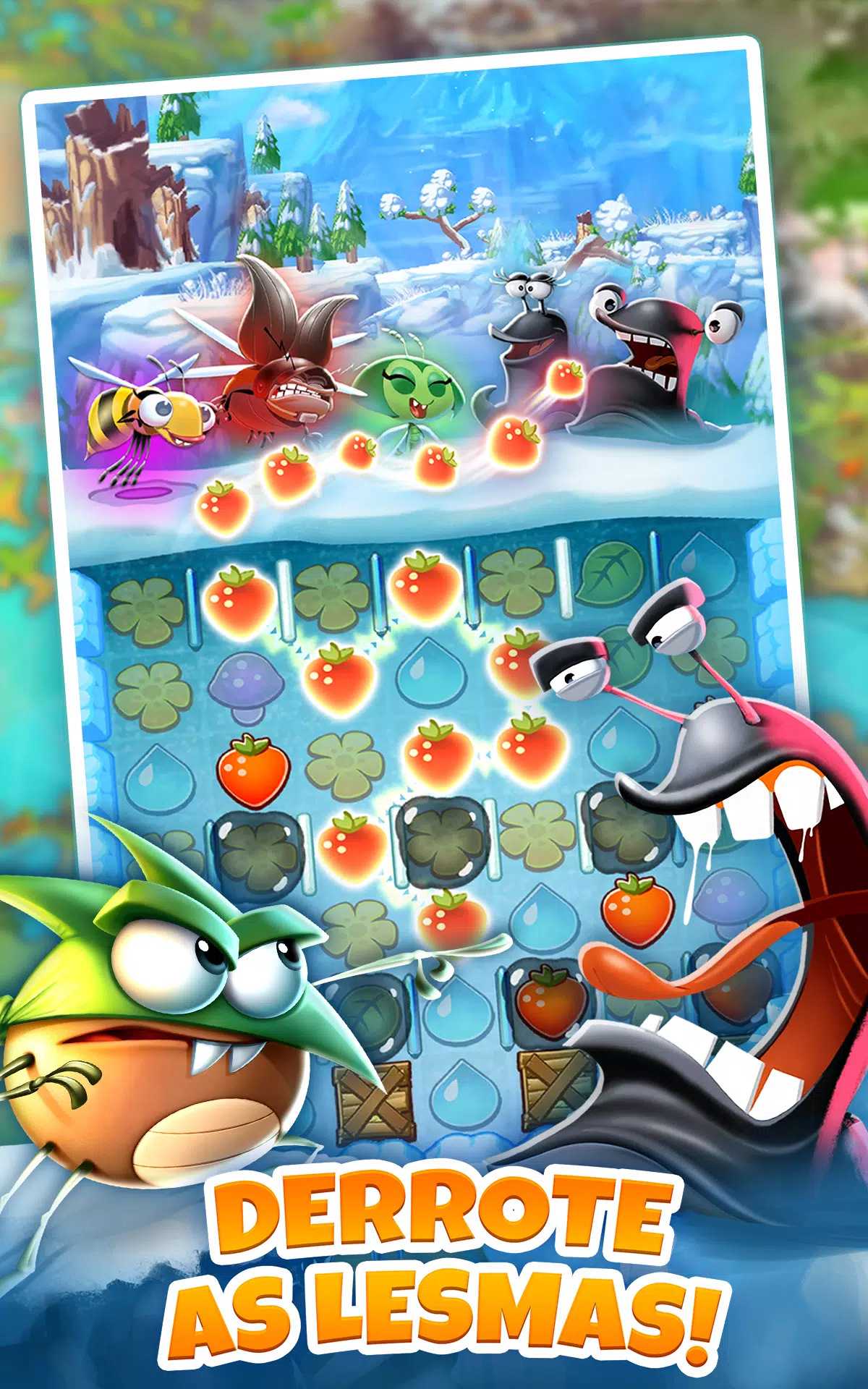 Best Fiends Stars - Jogo de quebra-cabeça grátis Android Jogos APK