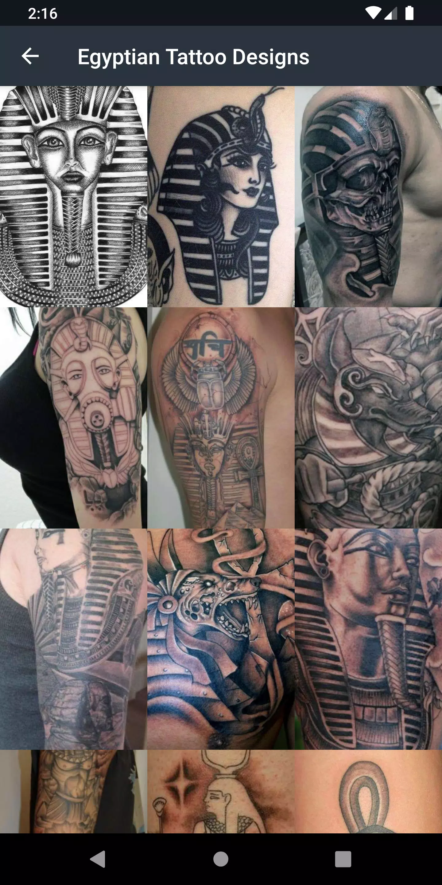 Tải xuống APK Egyptian Tattoo Designs cho Android Tải xuống APK Egyptian Tattoo Designs cho Android