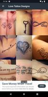 Love Tattoo Designs capture d'écran 1