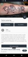 Tattoo Lettering screenshot 2