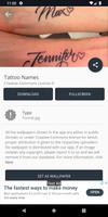 Tattoo Names screenshot 2