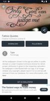 Tattoo Quotes ภาพหน้าจอ 2