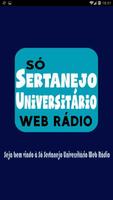 Só Sertanejo Universitário Web Rádio постер