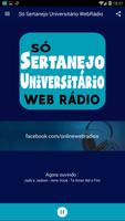Só Sertanejo Universitário Web Rádio capture d'écran 1
