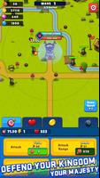 Idle Castle Tower Defense TD постер