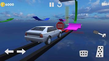 Poster Impossible Car Stunts Races 3D