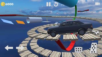 Impossible Car Stunts Races 3D captura de pantalla 1