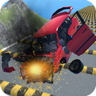 Car VS Speed Bump Car Crash icon