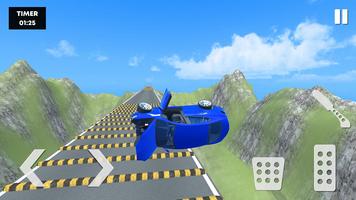 Car VS Speed Bump Car Crash screenshot 1