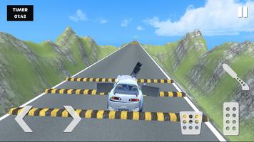 Car VS Speed Bump Car Crash capture d'écran 2