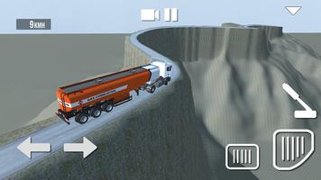 Cargo Truck Mountain Traffic imagem de tela 2