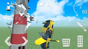 Cars vs Buildings: Car Crash постер