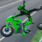 Moto Crash Simulator: Accident simgesi