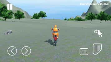 Motorcycle Ragdoll Fall Screenshot 1