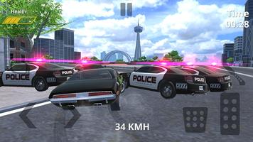 Police Chase Racing Simulator تصوير الشاشة 1