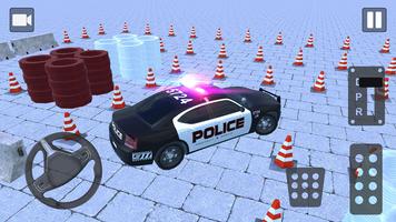 Police Parking 3D Car Games Poster