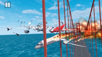 Plane Crash: Flight Simulator اسکرین شاٹ 1