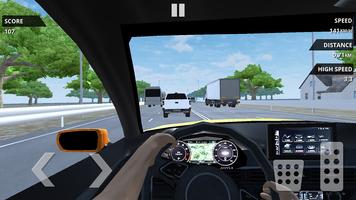 Racing In Car: Traffic Racer captura de pantalla 1