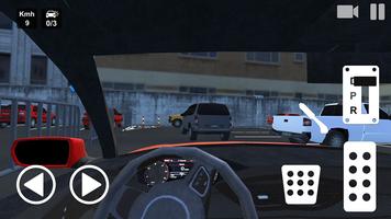 Real Car Parking 3D Downtown captura de pantalla 3