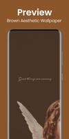Wallpaper estetika coklat syot layar 1