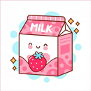 Cute Milk Kawaii Wallpaper APK