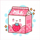 Cute Milk Kawaii Wallpaper-APK
