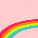 Rainbow -esthetisch behang-APK