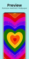 Rainbow Aesthetic Wallpaper Affiche