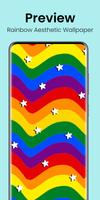 Rainbow Aesthetic Wallpaper capture d'écran 1