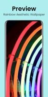 Rainbow Aesthetic Wallpaper capture d'écran 2