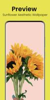 Sunflower Aesthetic Wallpaper capture d'écran 2