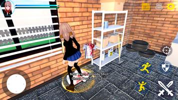 Anime Detective School Sim 3D 截圖 1