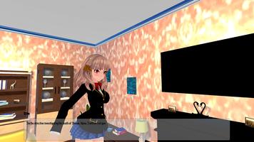Anime Detective School Sim 3D 截圖 2