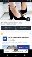 أحذية سوداء مع الكعوب الذهبية تصوير الشاشة 2