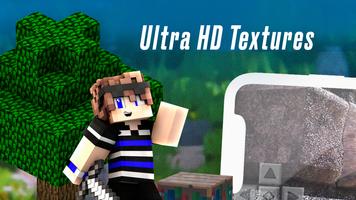 Ultra HD Textures Minecraft Affiche