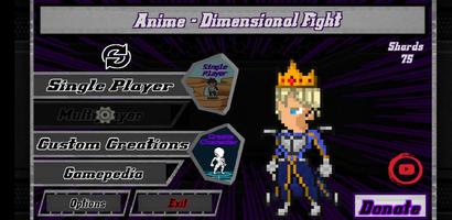 Anime Dimensional Fight تصوير الشاشة 1