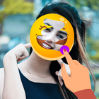 Girls Face Emoji Remover 2022 أيقونة