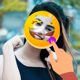 Girls Face Emoji Remover 2022-icoon