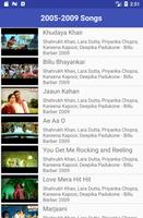 Shah Rukh Khan Video Songs Lyrics capture d'écran 2